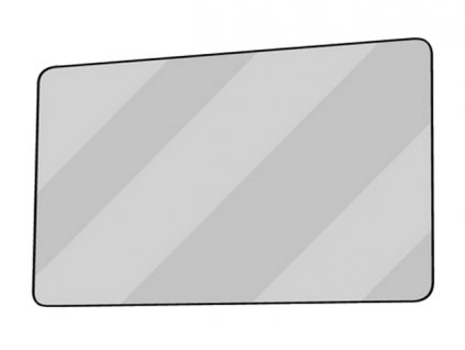 sklo zadní T2 3/55-7/63 SAMBA + T2 Brazil