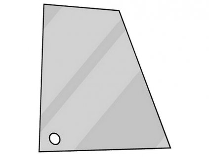 sklo dveřní posuvné T2 12/52-7/67 + T2 Brazil