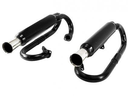 tlumič výfuku DOUBLE BAJA MUFFLER 1,2-1,6l černý