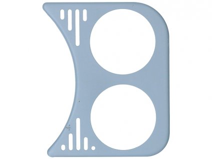 mřížka přístrojové desky 8/57-7/03 s otvory 2x52mm P