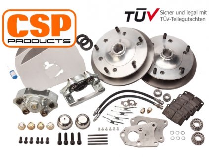 sada předních kotoučových brzd -7/65 5x205 zero offset CSP