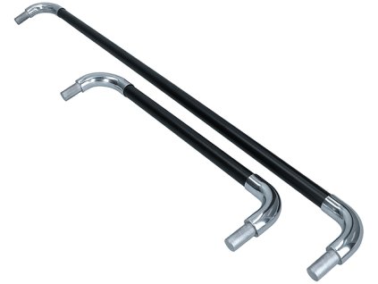 madlo střední řady sedadel 3/3 T2 -4/61 černé