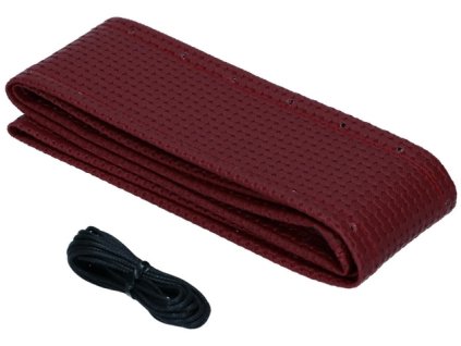 potah volantu 450mm (17,5") T2 3/50-10/79 + T25 5/79-7/92 tmavě červený