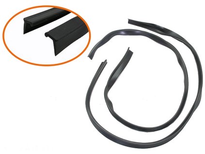 těsnění stahovacího skla spodní -9/52 vnitřní/vnější