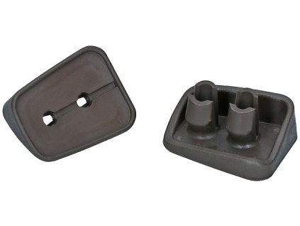 podložky madla A sloupku T25 5/79-7/92 hnědé