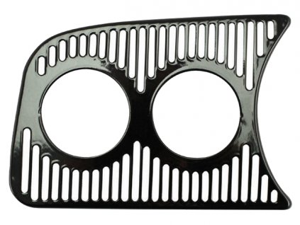 mřížka přístrojové desky 8/57-7/03 s otvory 2x52mm L