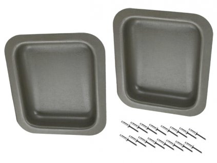 kapsy panelů předních dveří T2 3/55-7/67 šedý plast
