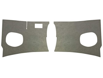 panely pod přístrojovou desku T2 2/55-4/60 šedý plast