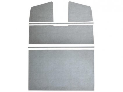 čalounění střechy T2 11/58-7/67 doka šedý plast