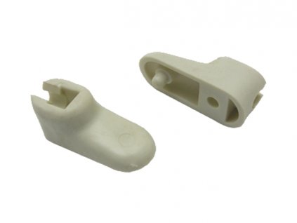 držák sluneční clony T3 4/61-10/66 slonová kost