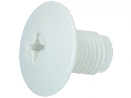 záslepka závitu bezpečnostního pásu bílá