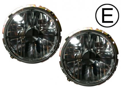 světlomet 10/73-7/03 + T2 10/73-10/79 + VW181 H4 černý