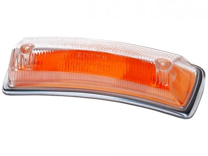 kryt předního blinkru T2 8/67-7/72 čirý/oranžový L