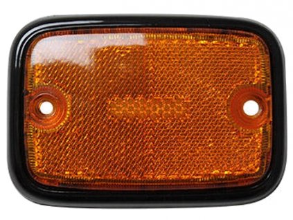 odrazka boční T2 8/75-10/79 USA přední oranžová/černá