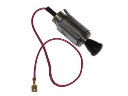 zapalovač 6/12V černý