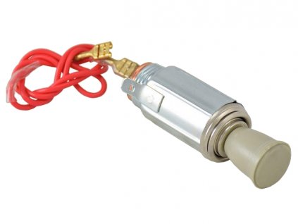 zapalovač 6/12V šedý