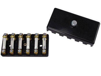 skříňka pojistková -1/54 + T2 -6/60 na 6 pojistek