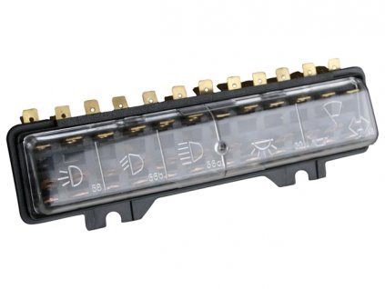 skříňka pojistková 5/71- + T2 8/69-10/79 + T3 8/65-7/73 na 12 pojistek