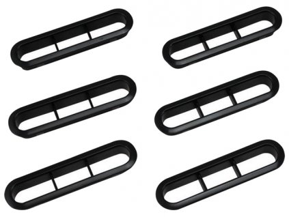 mřížka větrací vnitřní 8/71- + T3 8/70-7/73 černá