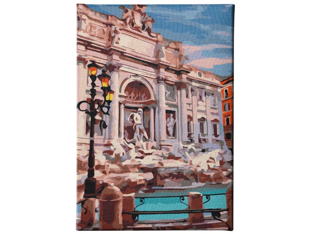 Malování podle čísel Fontana di Trevi