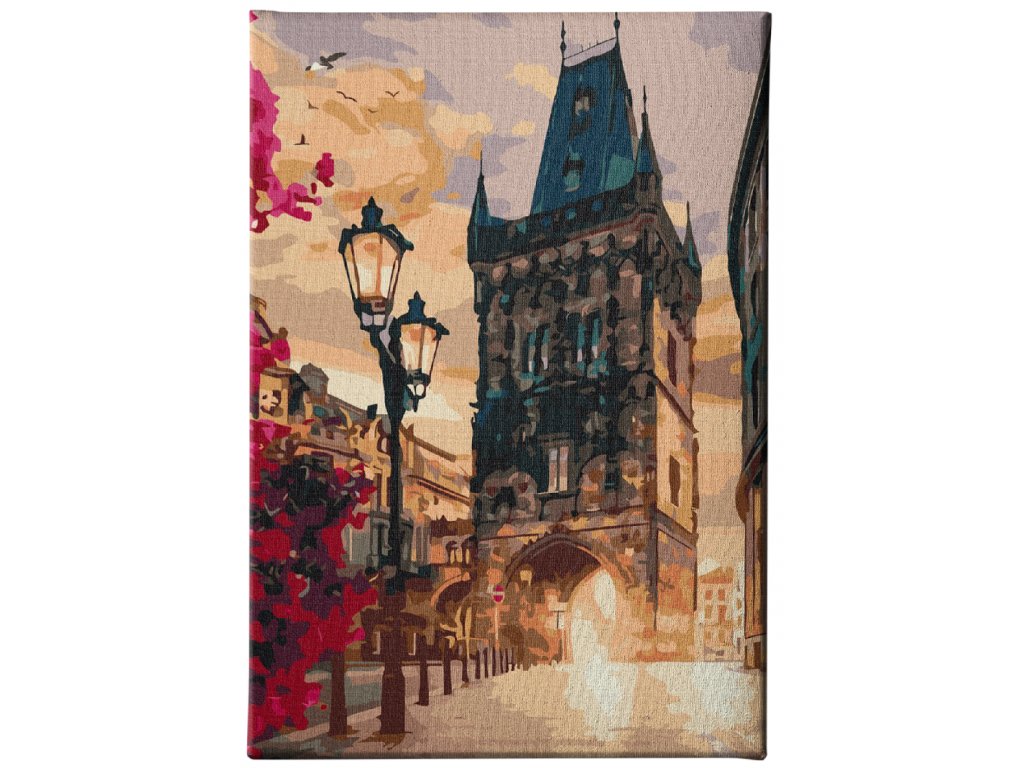 Malování podle čísel Kouzelná Praha