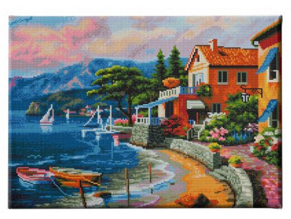 Diamantové malování podle čísel Romantická dovolená