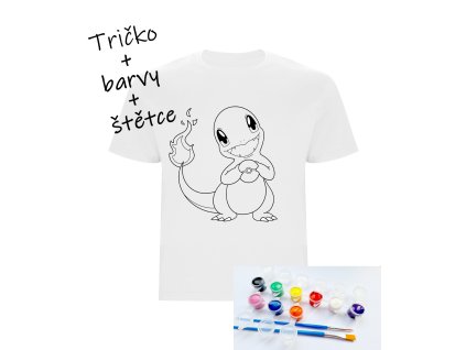 tričko hotové charmander