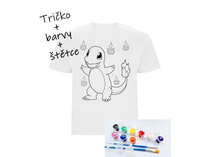 tričko hotové charmander 2