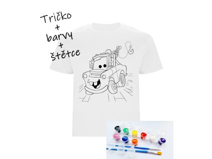 tričko hotové auta burák
