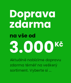 Doprava zdarma nad 3000 Kč