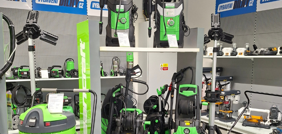 Široká nabídka vybavení