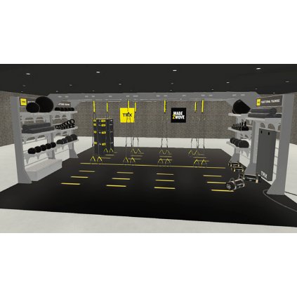 TRX® STUDIO LINE – Bridge + Bay (konstrukce + vybavení)_01