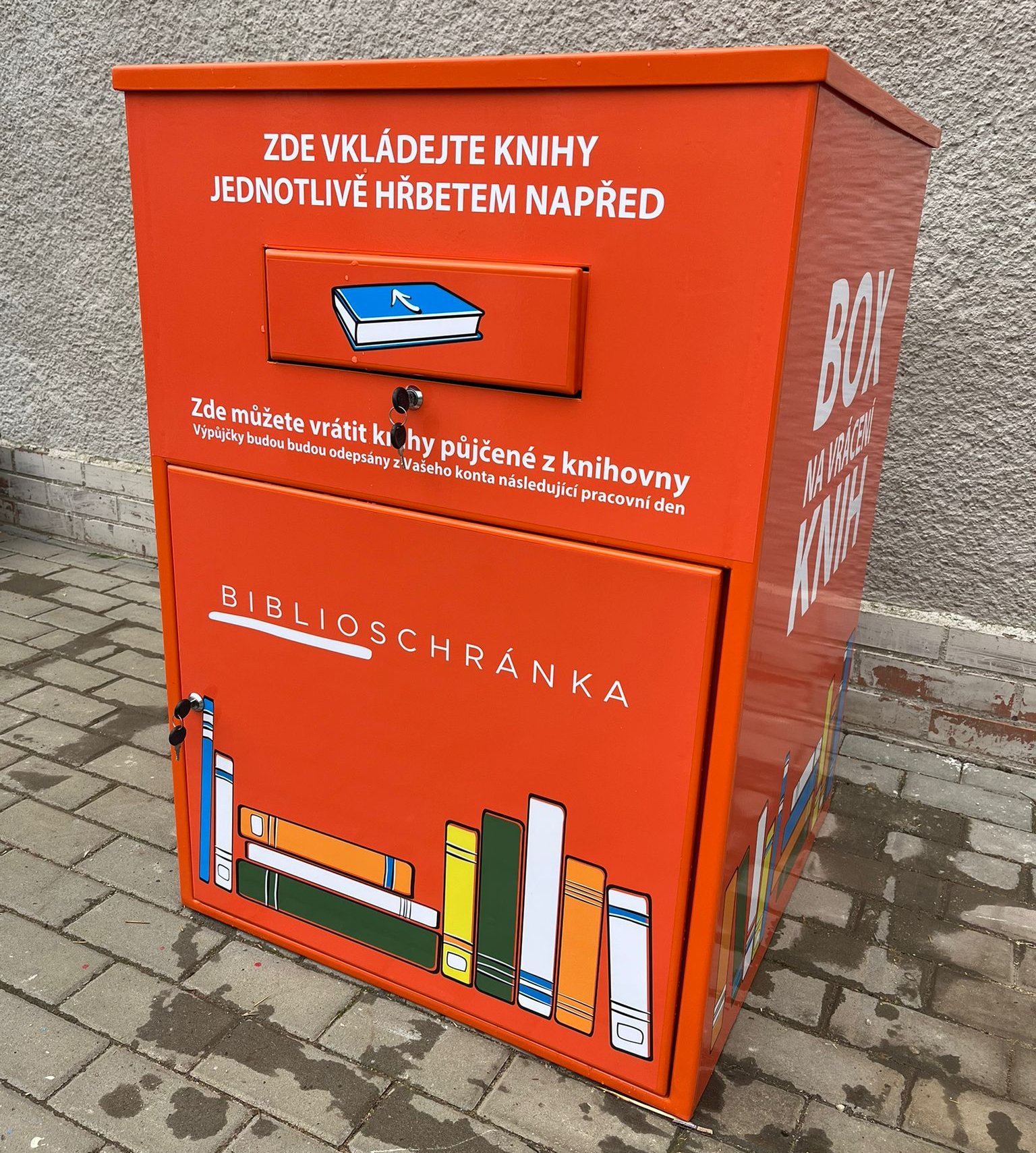 Pohodlné vracení knih i mimo otevírací dobu: Biblioschránky a Návratové boxy