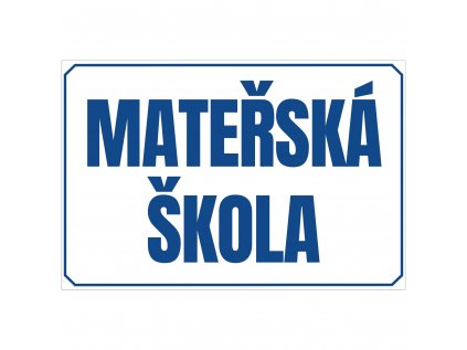 Mateřská škola