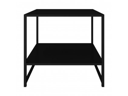 Černý kovový odkládací stolek 1
