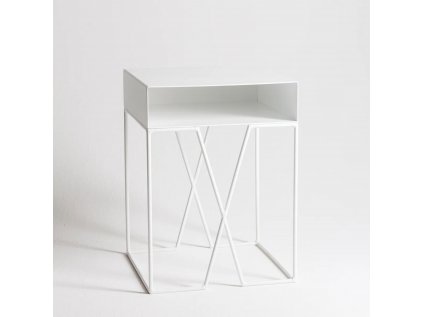 Moderní noční stolek bílý