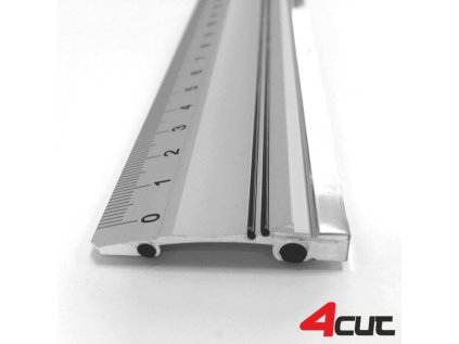 ALU řezací pravítko s nerezovou lištou 150 cm 1