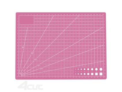 Řezací podložka 4Cut A3, 300x450mm sv. růžová 1