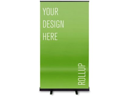 Bannerový stojan Roll-Up, 1000x2000mm černý 1