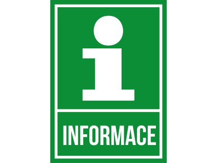 informace cedule