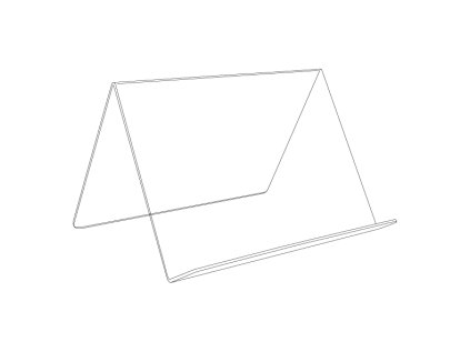 produkty VK Plexi stojan na knihy A4 na šířku1