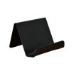 Stojánek na malé knihy a vizitky černý1