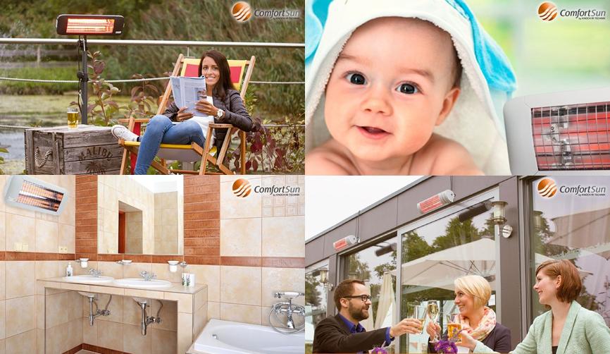 Infrazářiče ComfortSun