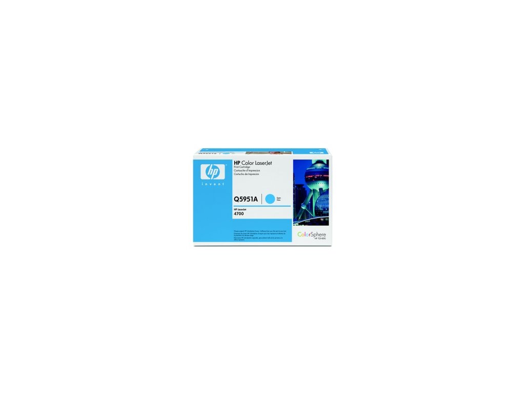 hp color laserjet azurový toner, Q5951A originální