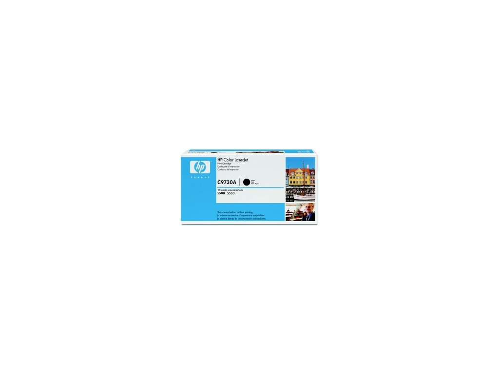 HP Color LaserJet černý toner, C9730A originální