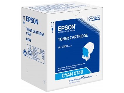 Toner Cartridge Cyan pro Epson WorkForce AL-C300 originální