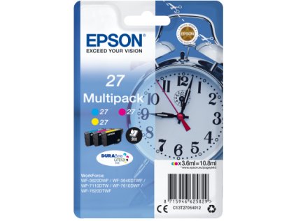 Epson Multipack 3-colour 27 DURABrite Ultra Ink originální