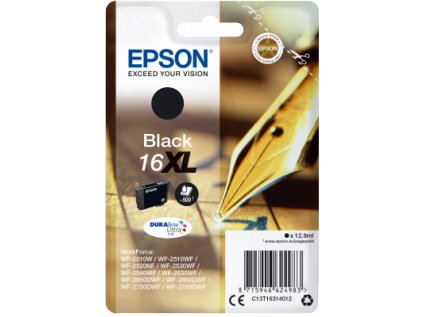 Epson Singlepack Black 16XL DURABrite Ultra Ink originální
