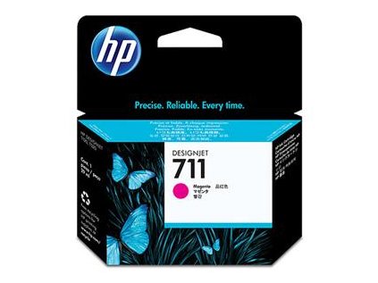 HP no 711 - purpurová inkoustová kazeta, CZ131A originální