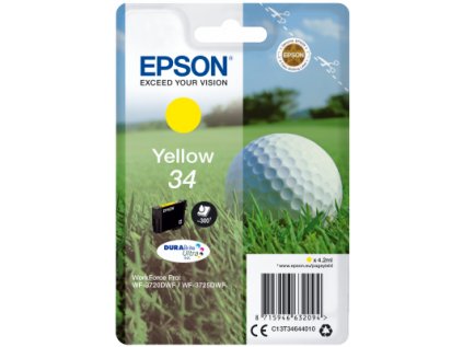 Epson Singlepack Yellow 34 DURABrite Ultra Ink originální